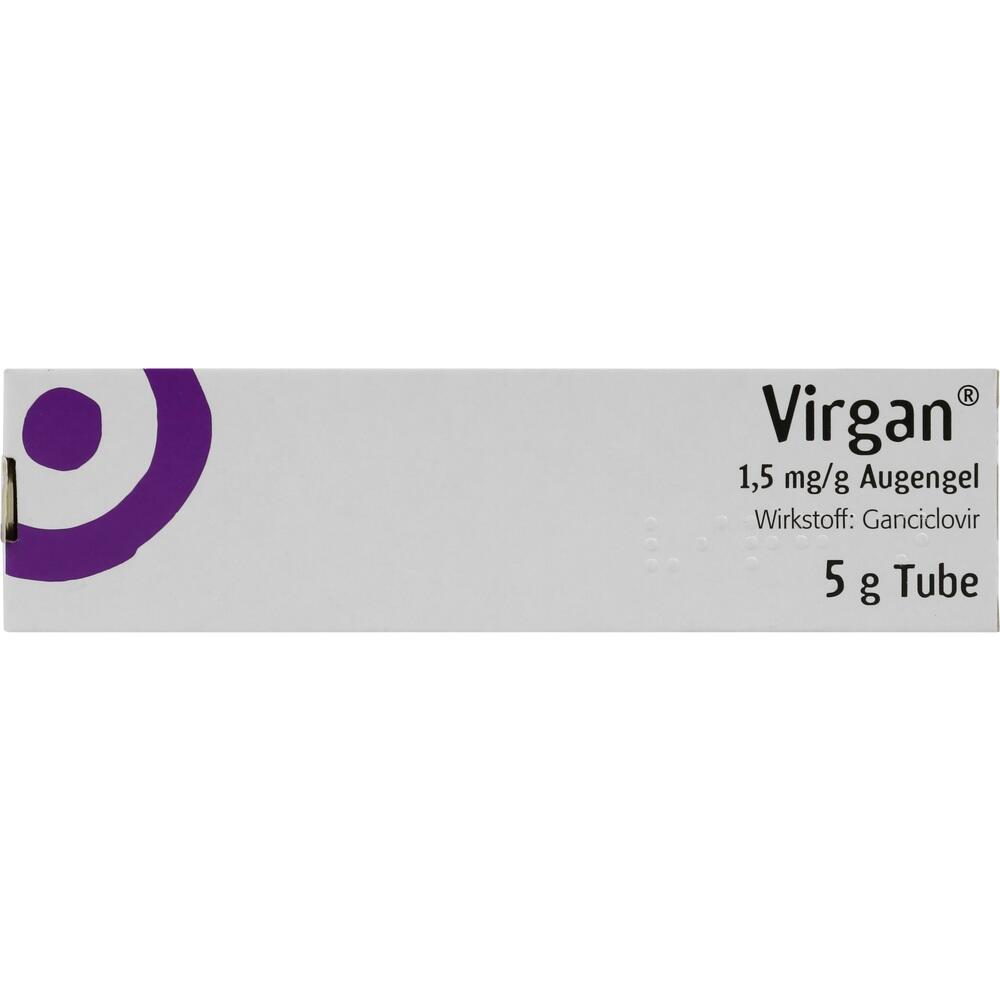Virgan 1,5mg/g 5 g Augengel