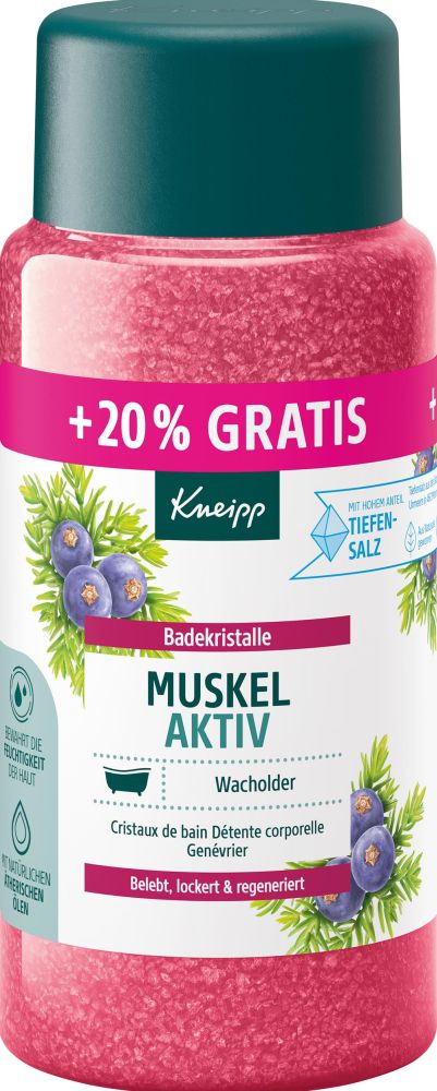 Kneipp Badekristalle Muskel Aktiv 720 g Salz
