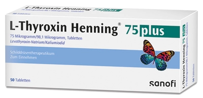 L-Thyroxin Henning 75 plus 50 St Tabletten
