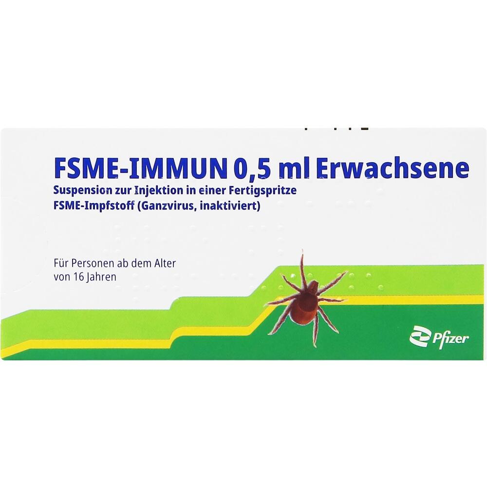 FSME-IMMUN Erwachsene 0,5ml 1 St Fertigspritzen
