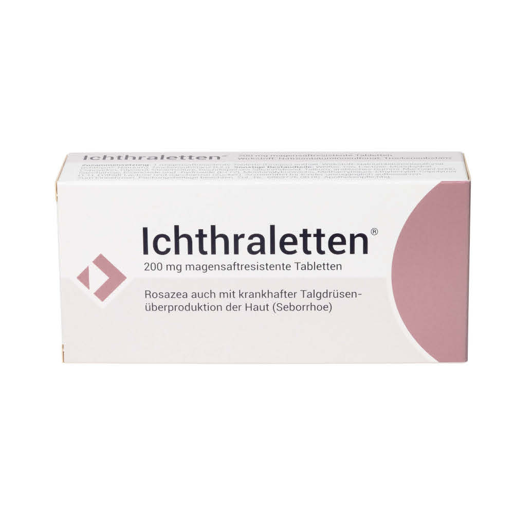 Ichthraletten 200 mg magensaftresistente Tabletten 84 St Tabletten magensaftresistent