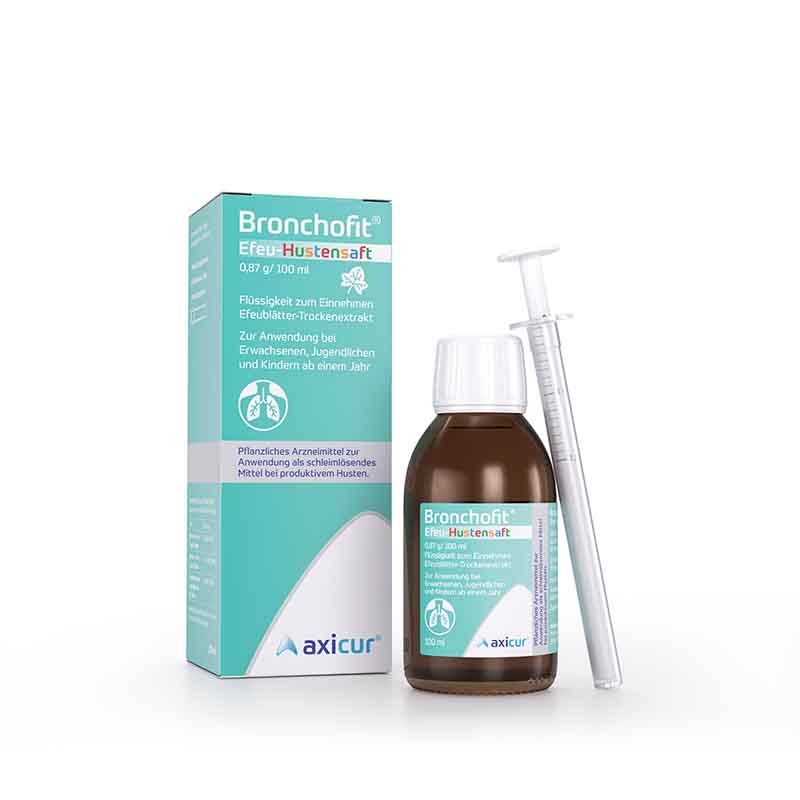 Bronchofit Efeu-Hustensaft 100 ml Flüssigkeit zum Einnehmen