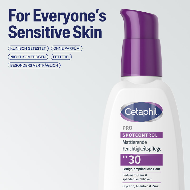 Cetaphil PRO SPOTCONTROL Mattierende Feuchtigkeitspflege SPF 30 120 ml Creme