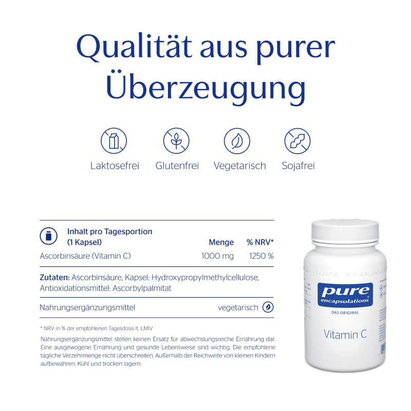 pure encapsulations Vitamin C 90 St Kapseln
