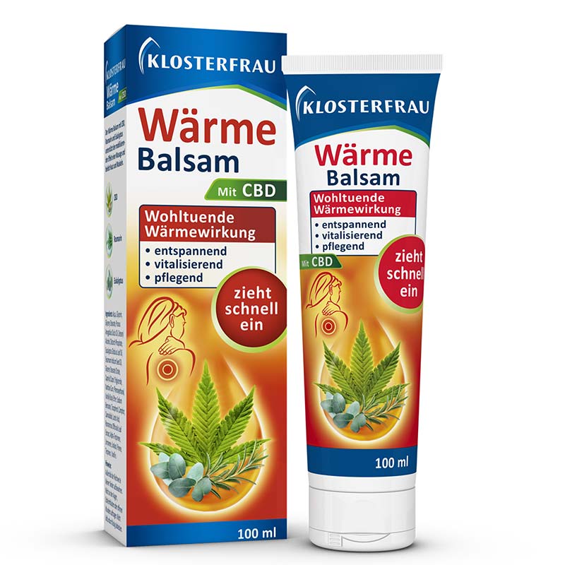 KLOSTERFRAU Wärme Balsam mit CBD 100 ml Balsam