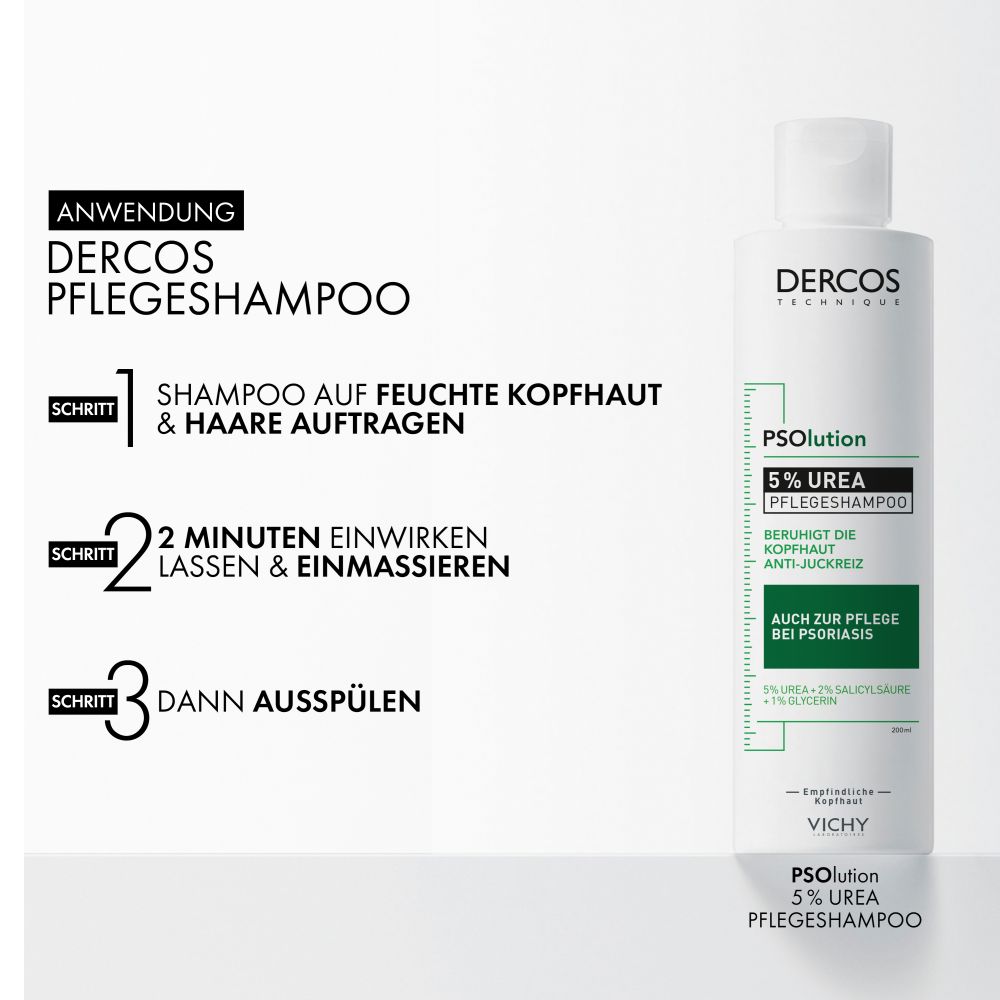 VICHY DERCOS PSOlution Kerato-Reduzierendes Pflegeshampoo  200 ml Shampoo