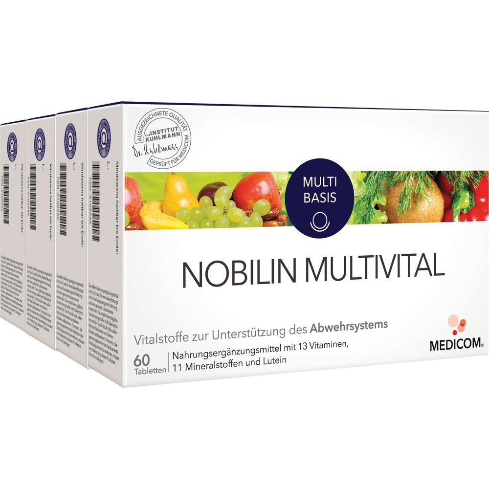 NOBILIN Multi Vital Tabletten 4X60 St Tabletten