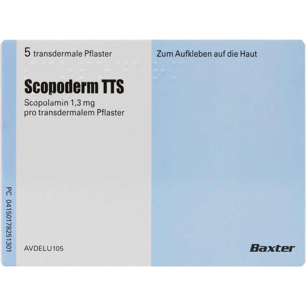 Scopoderm TTS 5 St Pflaster transdermal