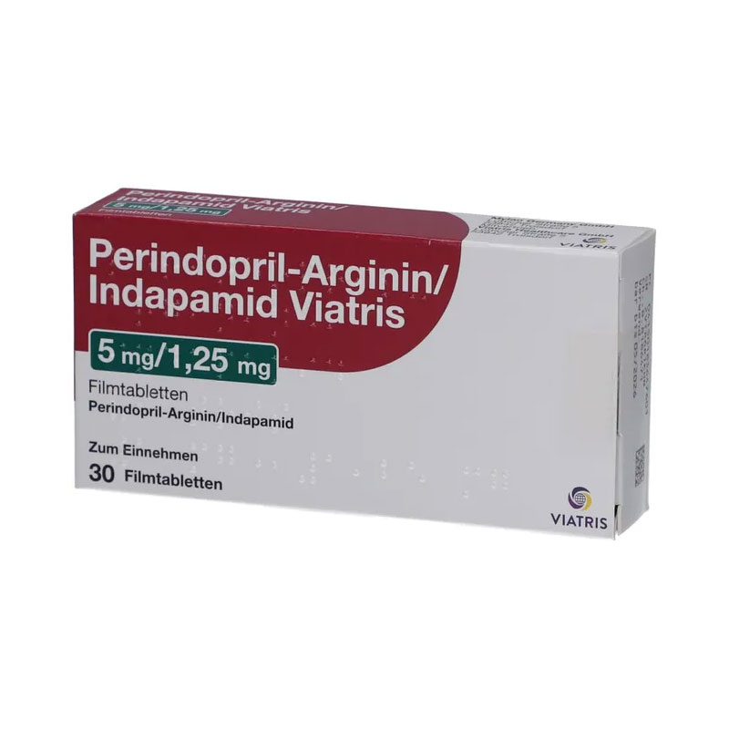 Perindopril-Arginin/Indapamid Viatris 5 mg/1,25 mg 30 St Filmtabletten