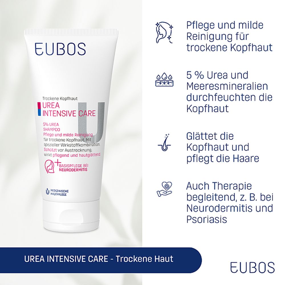 EUBOS TROCKENE Haut Urea 5% Shampoo 200 ml Shampoo
