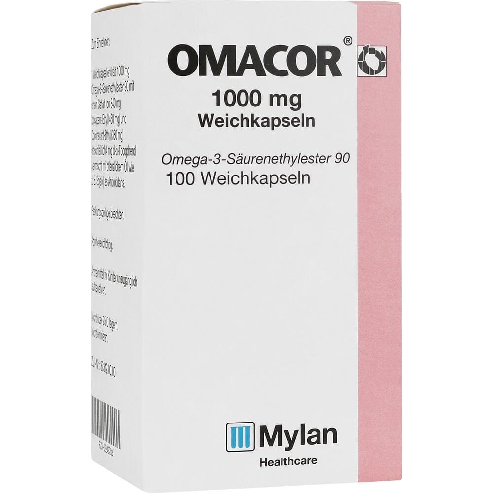 Omacor 1000mg 100 St Weichkapseln