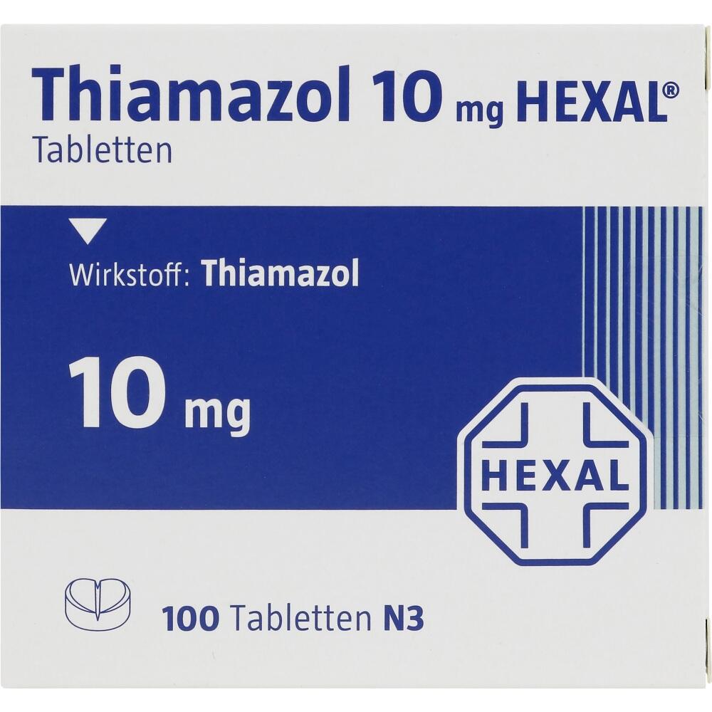 Thiamazol 10mg HEXAL 100 St Tabletten