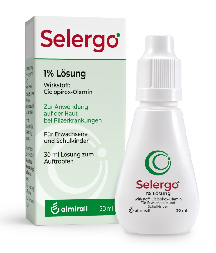Selergo 1% Lösung bei Fuß- und Hautpilz 30 ml Lösung