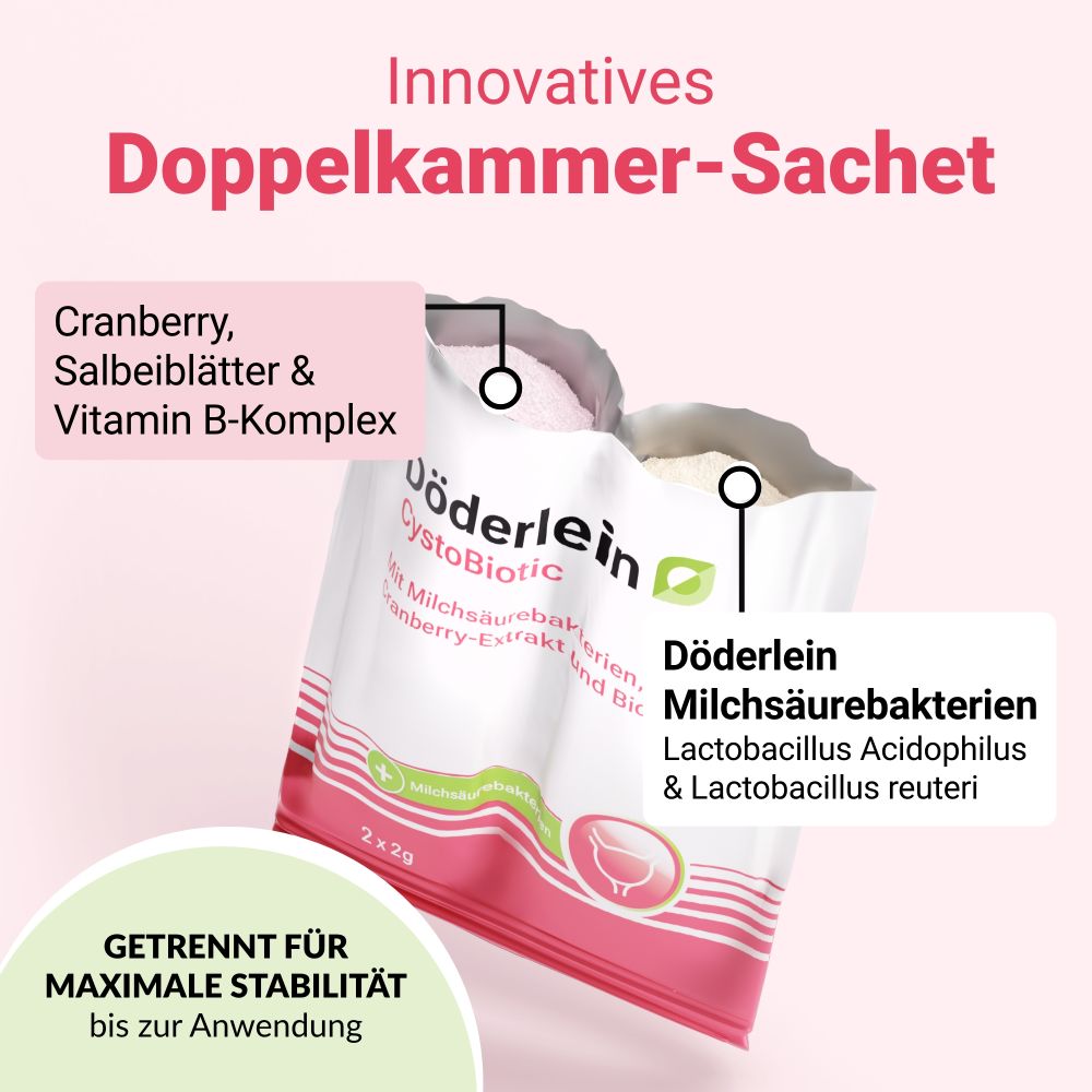 Döderlein CystoBiotic 10X4 g Pulver