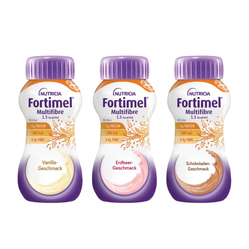 Fortimel Multifibre 1.5 kcal Mischkarton 32X200 ml Flüssigkeit