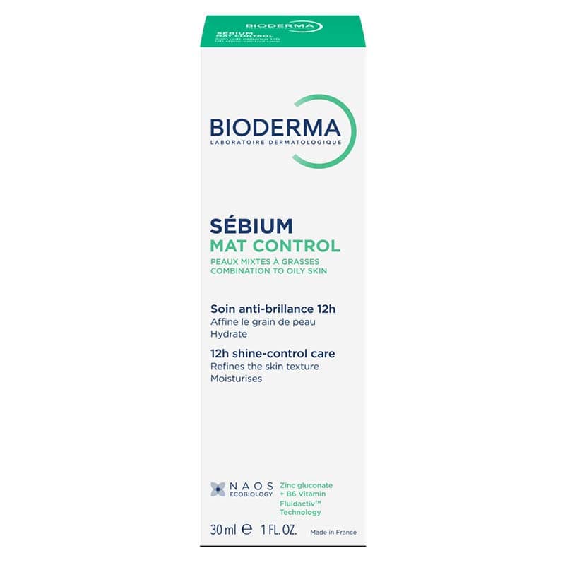 BIODERMA Sébium Mat Control mattierendes, glättendes Fluid 1 St Tube