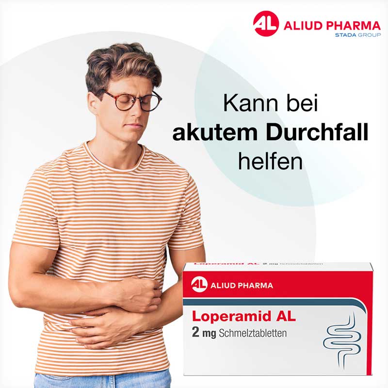 LOPERAMID AL 2 mg 12 St Schmelztabletten