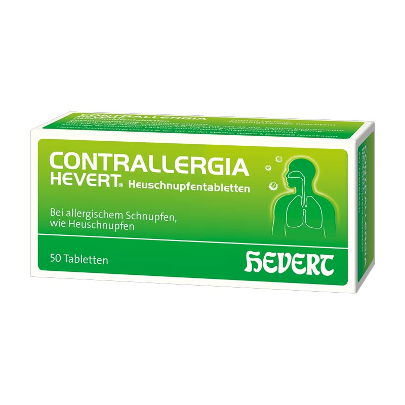 CONTRALLERGIA HEVERT Heuschnupfentabletten 50 St Tabletten