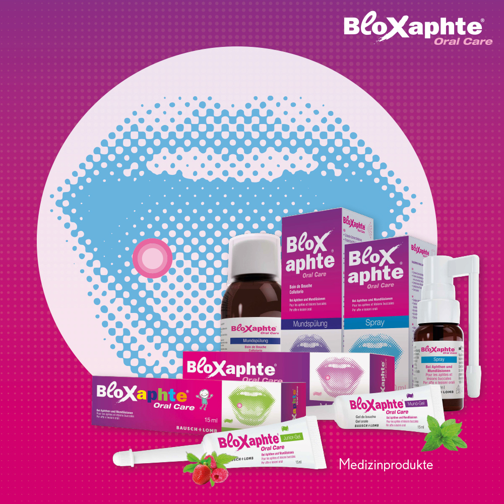 Bloxaphte Oral Care Mundgel bei Aphthen und Verletzungen im Mund 15 ml Gel