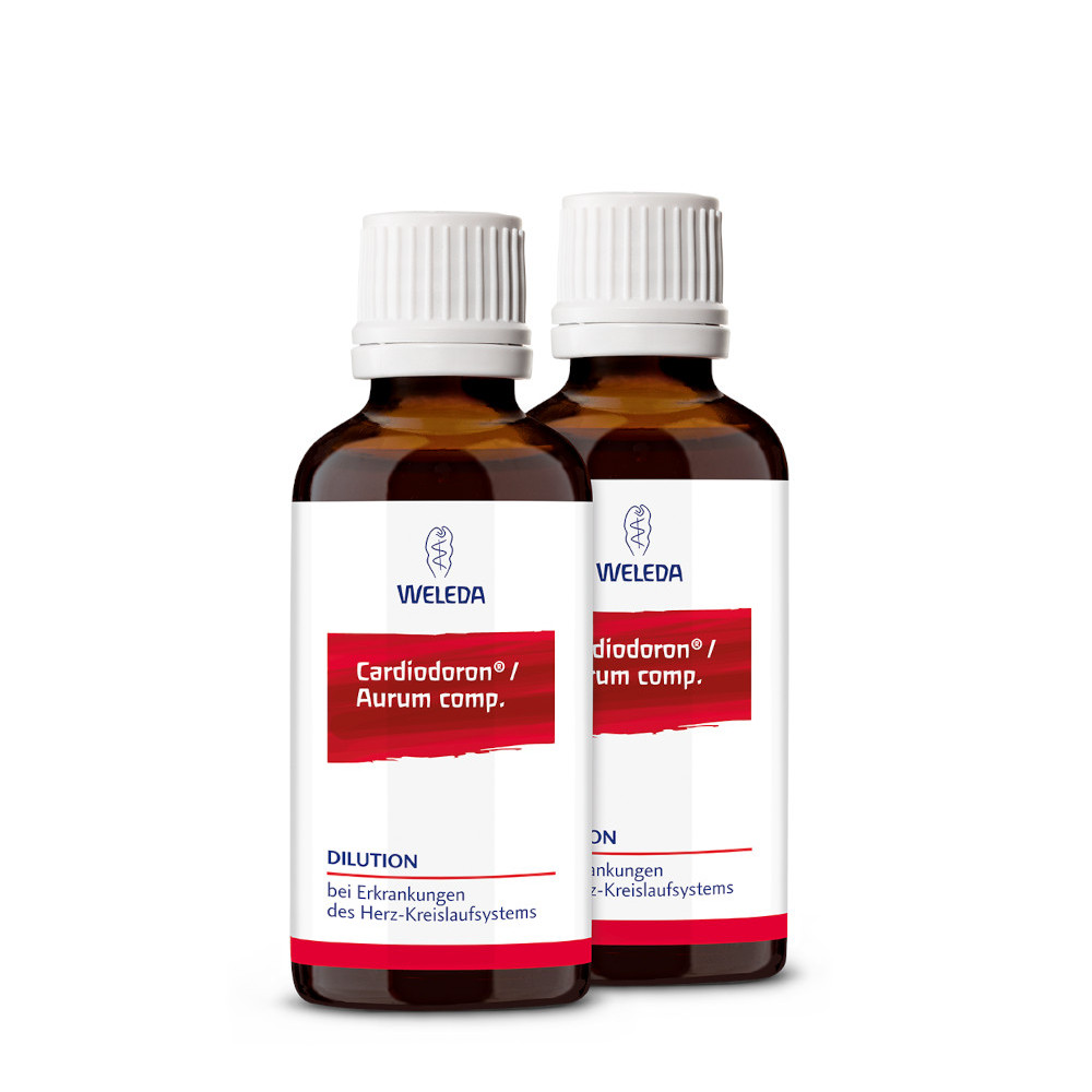 CARDIODORON/AURUM Comp. Dilution 2X50 Ml – Apothekenpflichtiges Arzneimittel