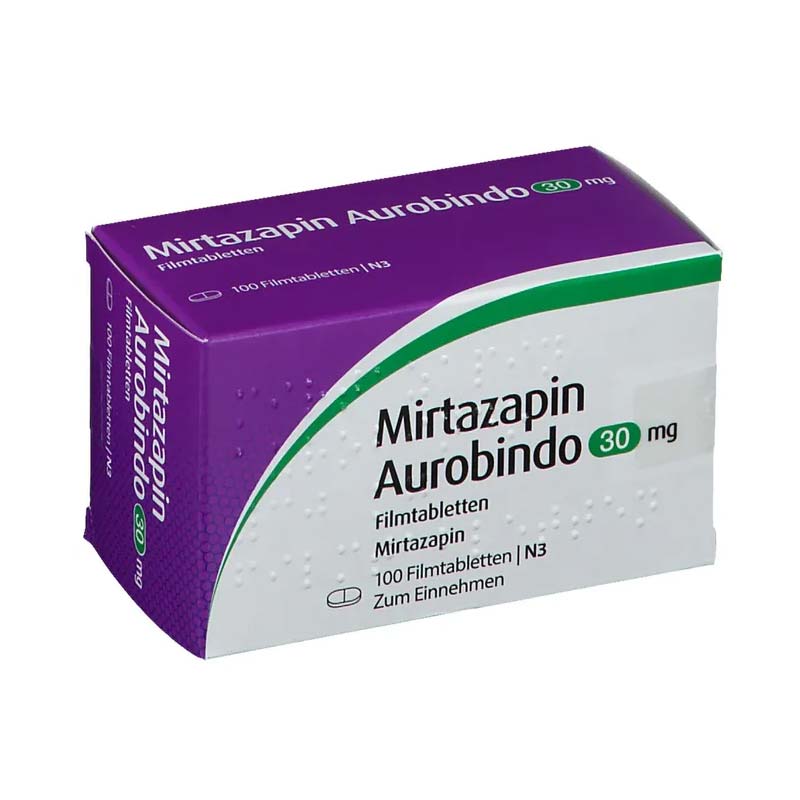 Mirtazapin Aurobindo 30mg 100 St Filmtabletten