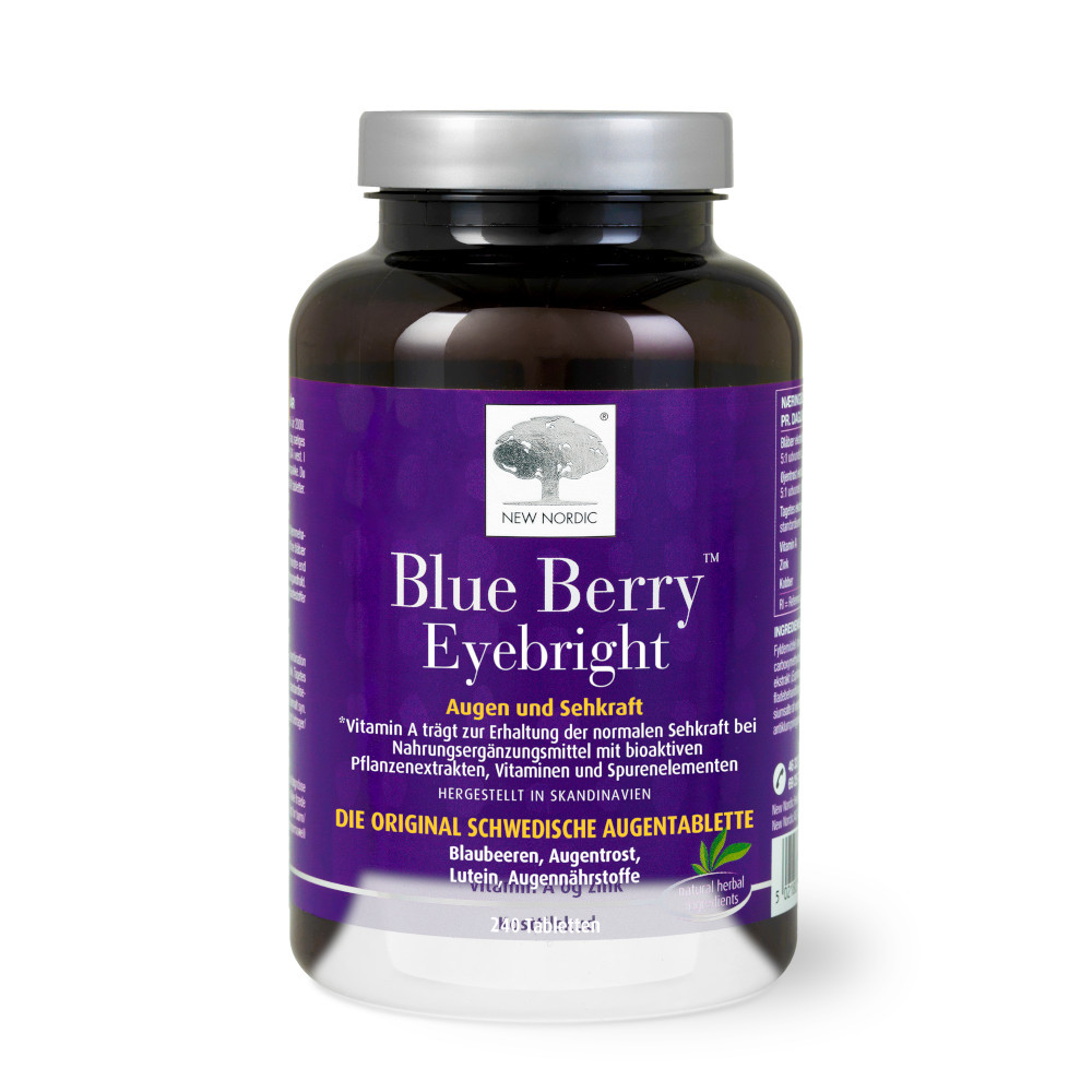 NEW NORDIC Blue Berry Eyebright 240 St Tabletten