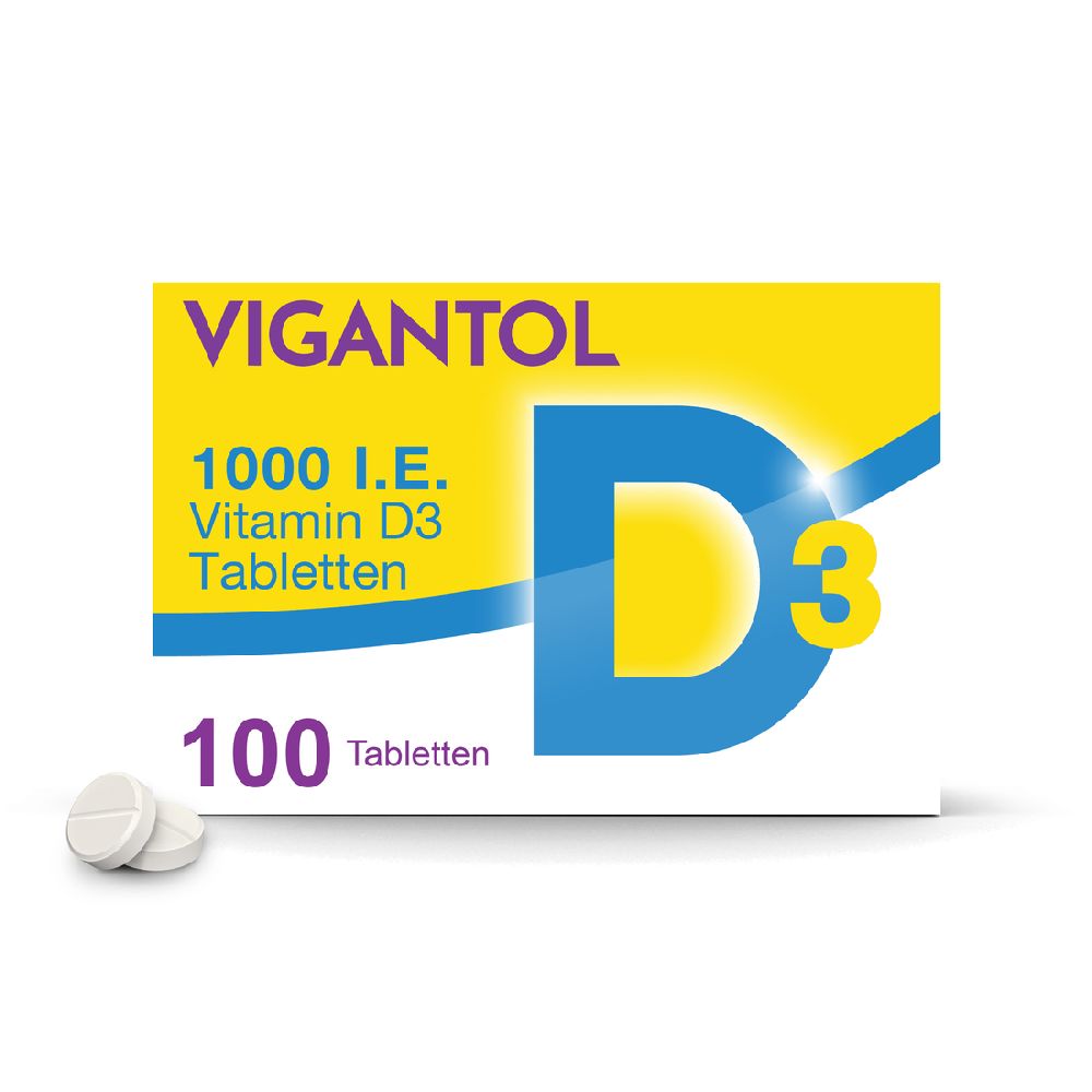 VIGANTOL 1000 I.E. Vitamin D3  100 St Tabletten