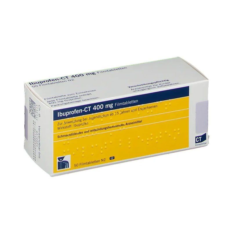 Ibuprofen-CT 400mg 50 St Filmtabletten