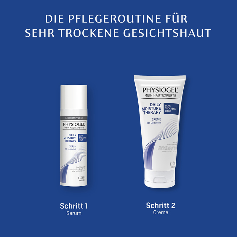 PHYSIOGEL Daily Moisture Therapy Serum sehr trockene Haut  30 ml Creme