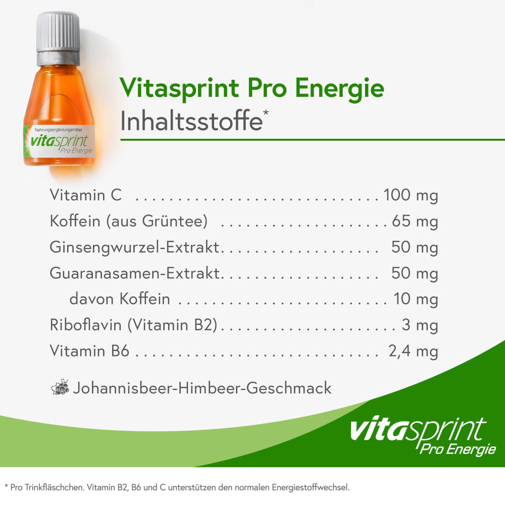 vitasprint Pro Energie  24 St Trinkampullen