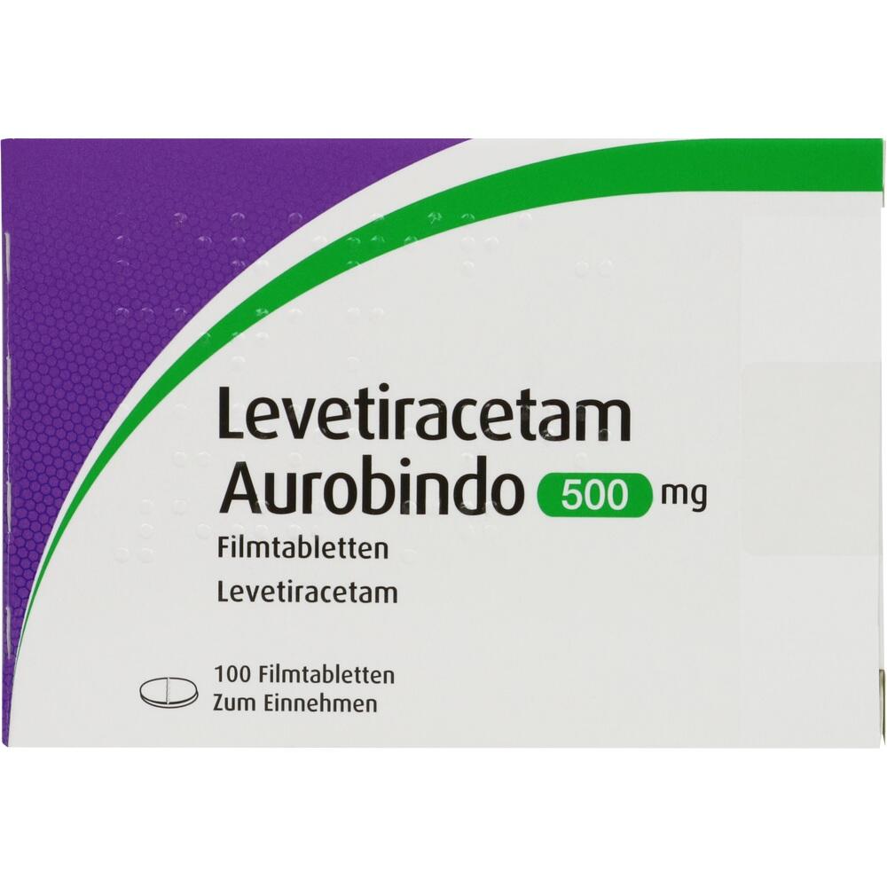 Levetiracetam Aurobindo 500mg 100 St Filmtabletten