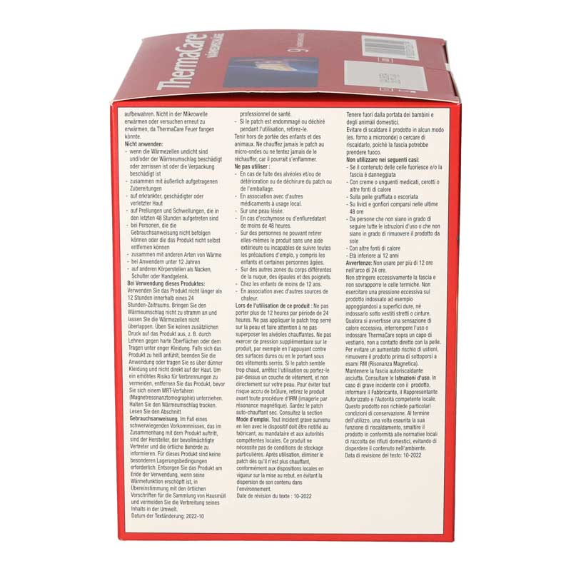 ThermaCare WÄRMEAUFLAGEN FÜR NACKEN & SCHULTER 9 St