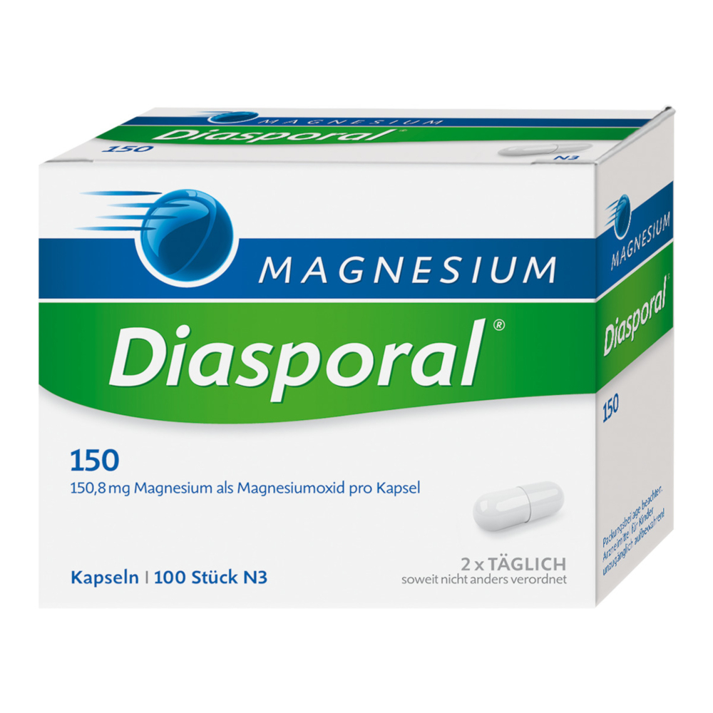 MAGNESIUM Diasporal 150 100 St Kapseln