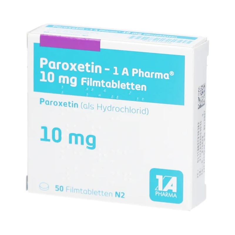 Paroxetin-1 A Pharma 10mg 50 St Filmtabletten