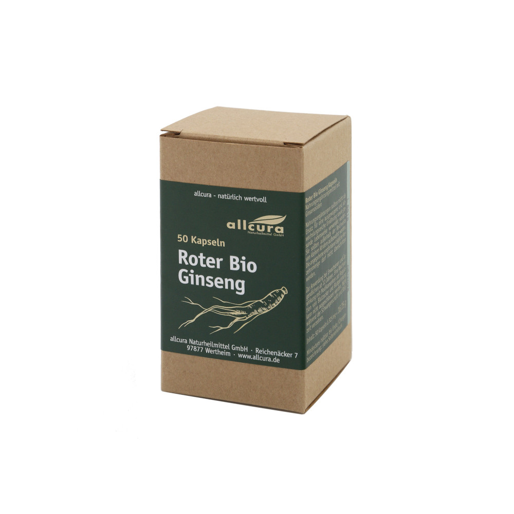 ROTER BIO GINSENG 50 KAPSELN 50 St Kapseln