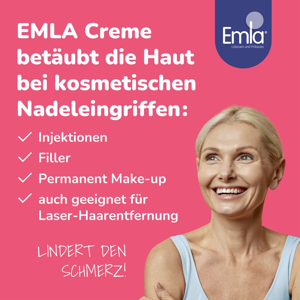 Emla 25 Mg/g + 25 Mg/g Creme + 12 Tegaderm  5X5 g Creme