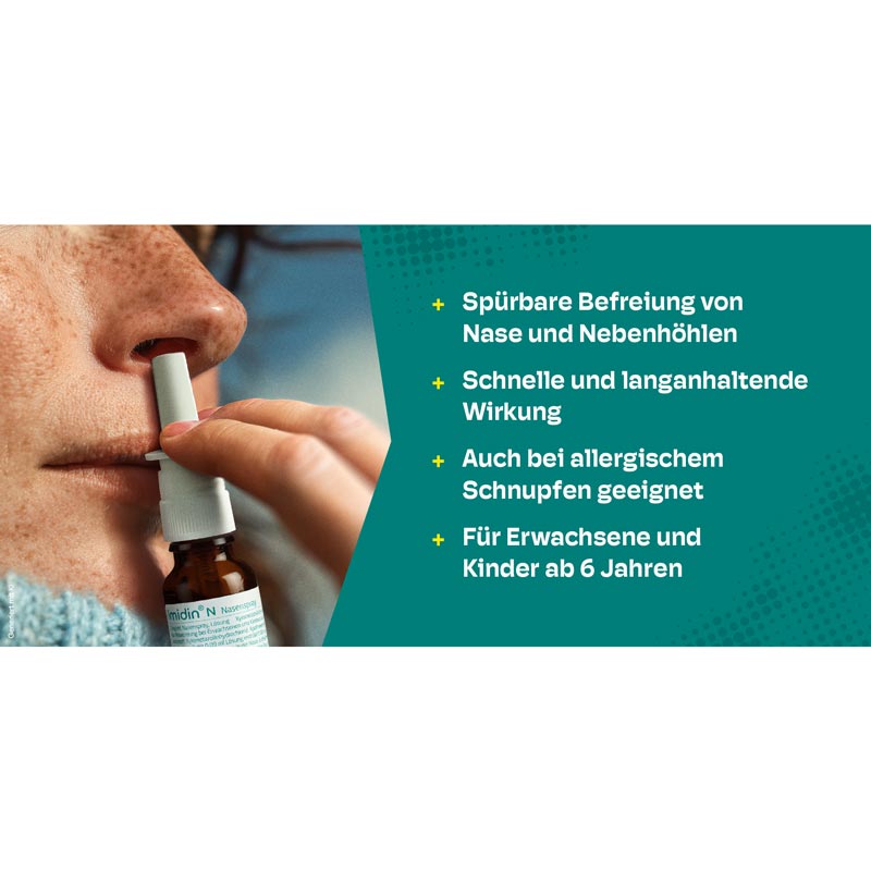 Imidin N Nasenspray Gegen Schnupfen  15 ml Nasenspray