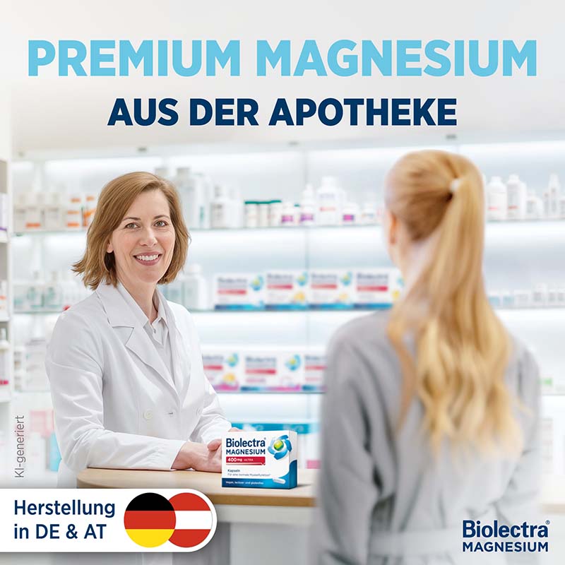 Biolectra MAGNESIUM 400mg ULTRA  40 St Kapseln