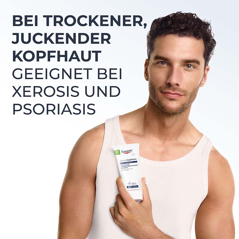 Eucerin DernoCapillaire UREA MILDES KOPFHAUTBERUHIGENDES SHAMPOO + 20% Rabatt* 200 ml Shampoo