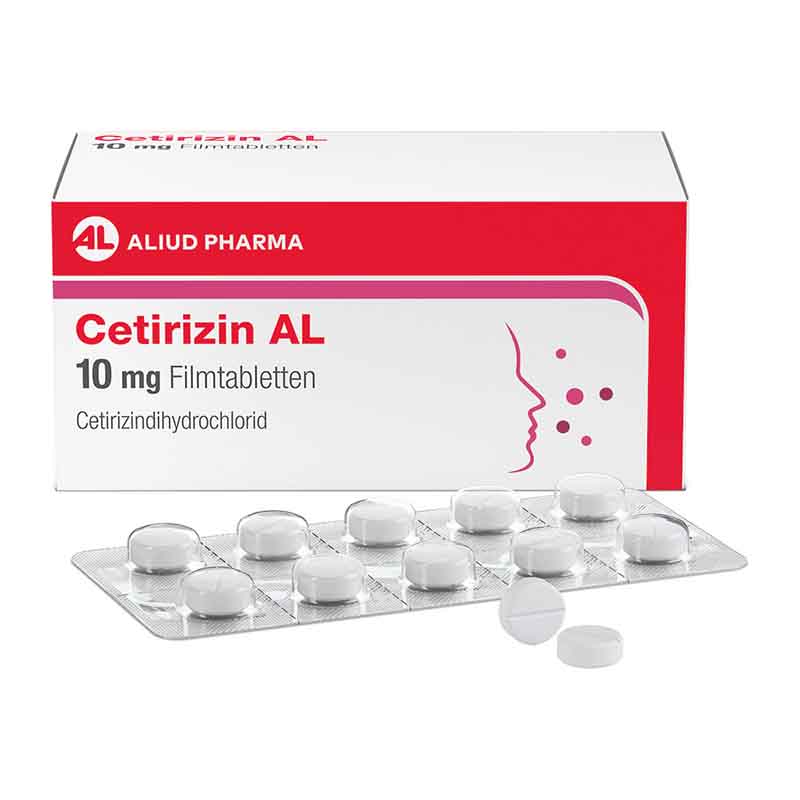 Cetirizin AL 10 mg Filmtabletten bei Heuschnupfen