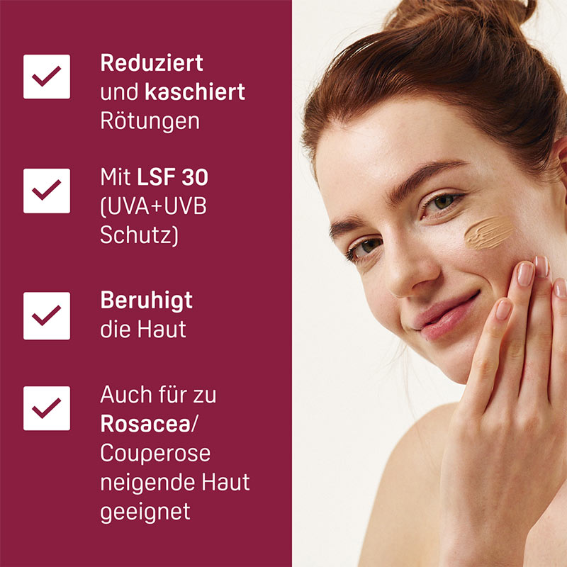 PHYSIOGEL CALMING RELIEF ANTI-RÖTUNGEN getönte Tagescreme LSF 30 40 ml Tagescreme