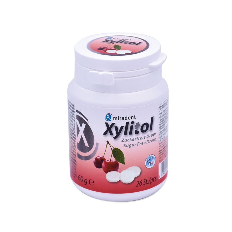 miradent Xylitol Kirsche 26 St Bonbons