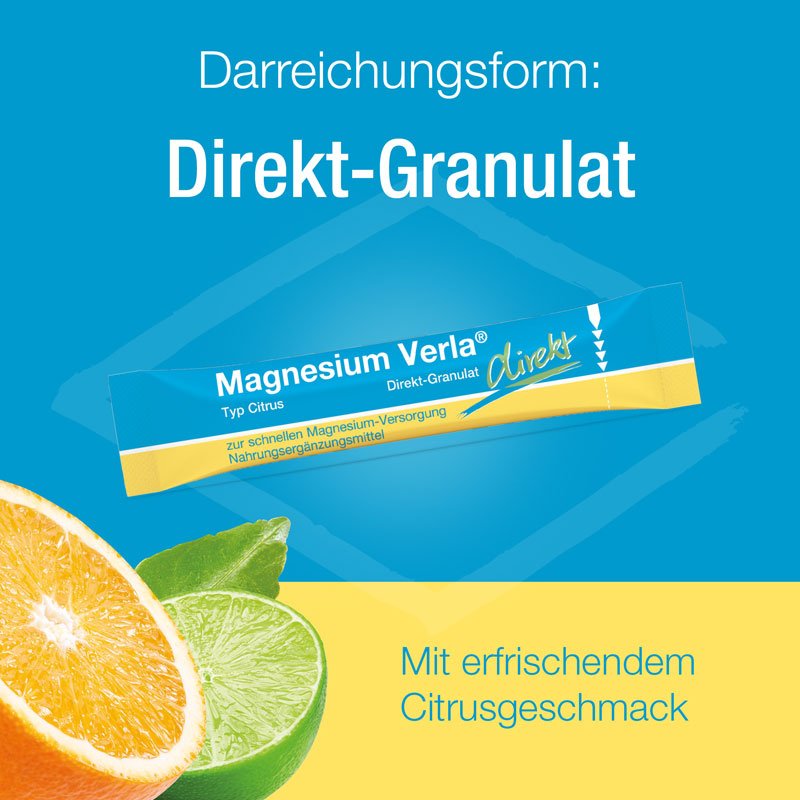 Magnesium Verla Direkt Granulat Citrus 60 St Granulat