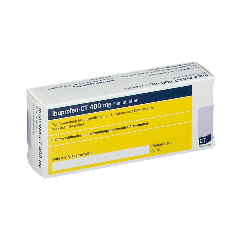 Ibuprofen-CT 400mg 20 St Filmtabletten
