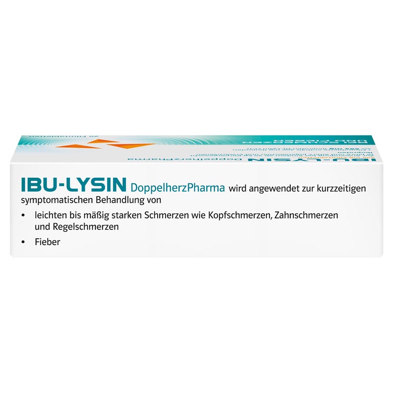 Doppelherz Pharma IBU-LYSIN 400 20 St Filmtabletten