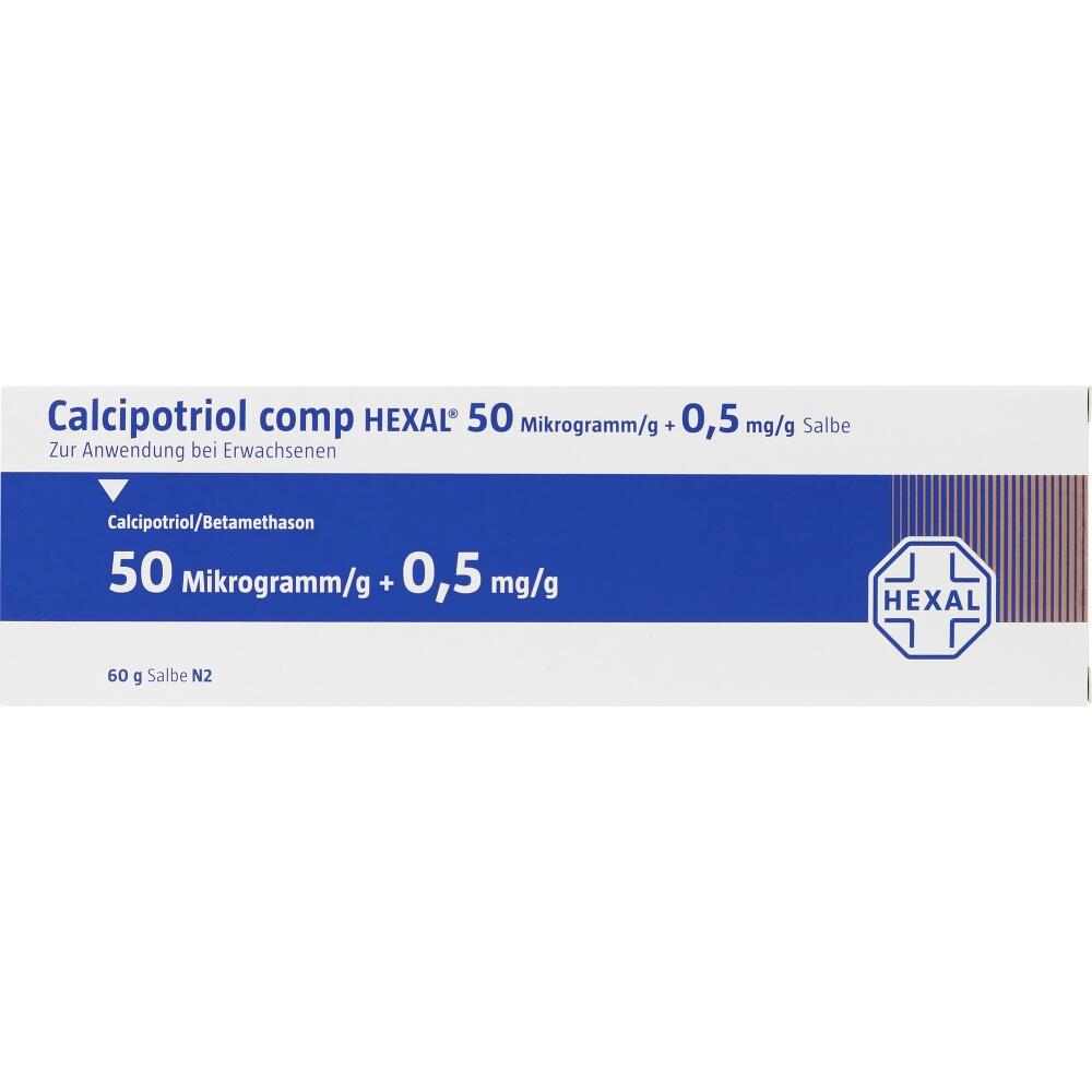 Calcipotriol comp HEXAL 50 µg / g + 0,5 mg / g 60 g Salbe