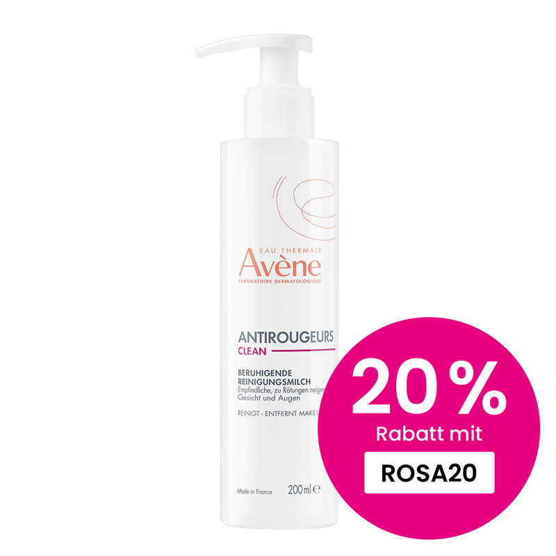 Avène Antirougeurs CLEAN Beruhigende Reinigungsmilch - Jetzt 20% sparen 200 ml Milch
