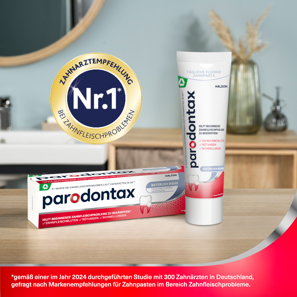 parodontax NATÜRLICH WEISS  75 ml Zahnpasta