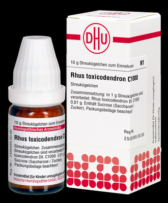 RHUS TOXICODENDRON C 1000 Globuli 10 g Globuli
