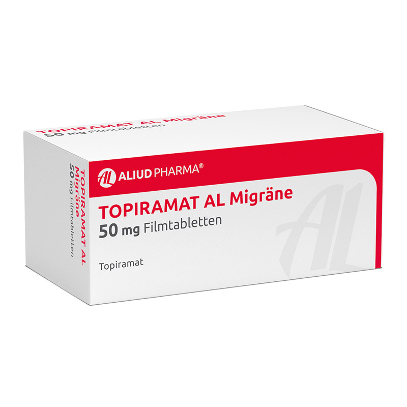 TOPIRAMAT AL Migräne 50mg 100 St Filmtabletten